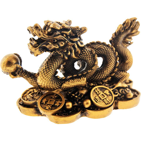 Polyresin Money Dragon