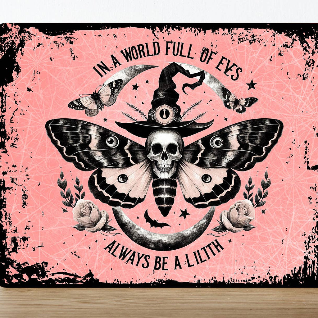 Metal Sign: Be A Lilith