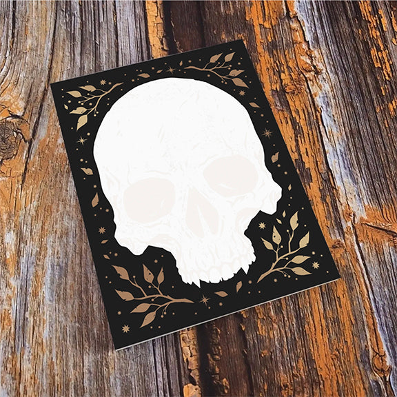 Notepad - Skull