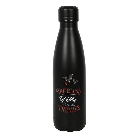 Blood of My Enemies Gothic Vampire Metal Water Bottle