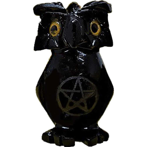 Onyx Owl engraved 1.5