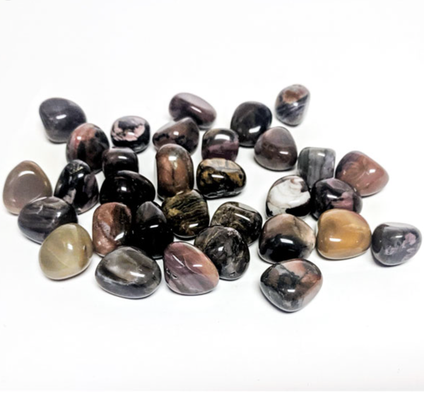 Bamboo Leaf Agate Tumbled (1 stone)