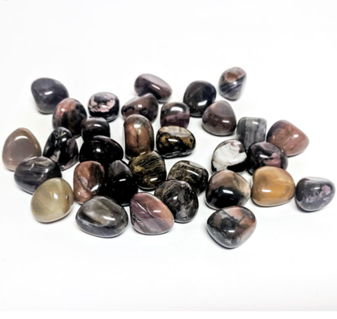 Bamboo Leaf Agate Tumbled (1 stone)