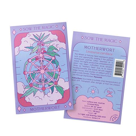 Tarot Garden + Gift Seed Packet: Motherwort