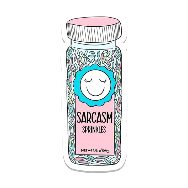 Vinyl Sticker: Sarcasm Sprinkles