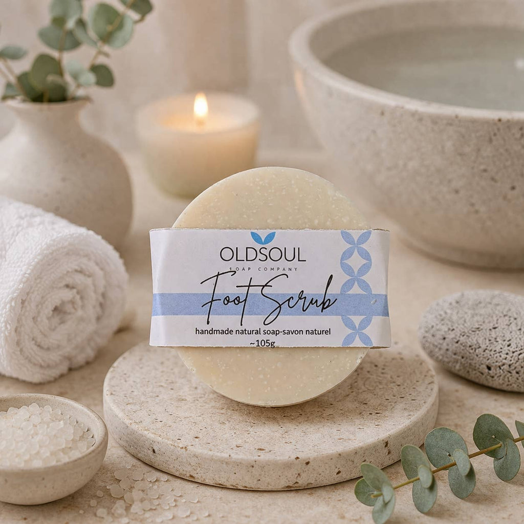Peppermint Foot Scrub Soap