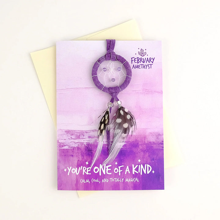Birthstone February Greeting Card