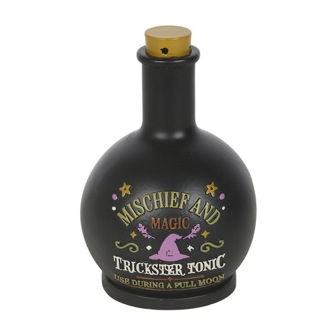 Witch's Apothecary - Mischief and Magic Potion Bottle Resin Incense Cone Holder