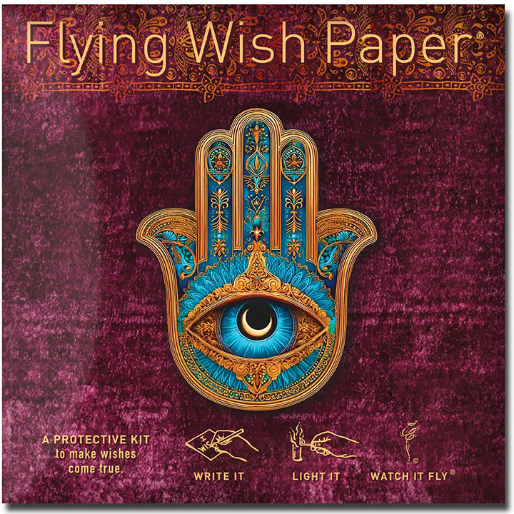Flying Wish Paper - Hamsa Hand