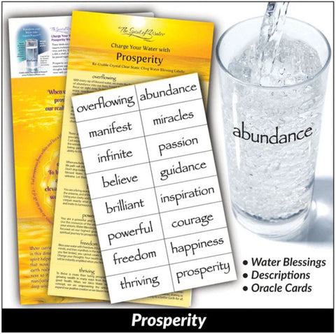 Water Blessing stickers Prosperity