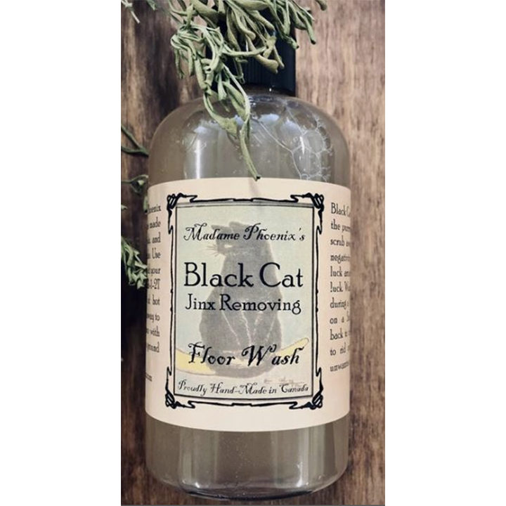 Floor Wash: Black Cat Jinx Removing