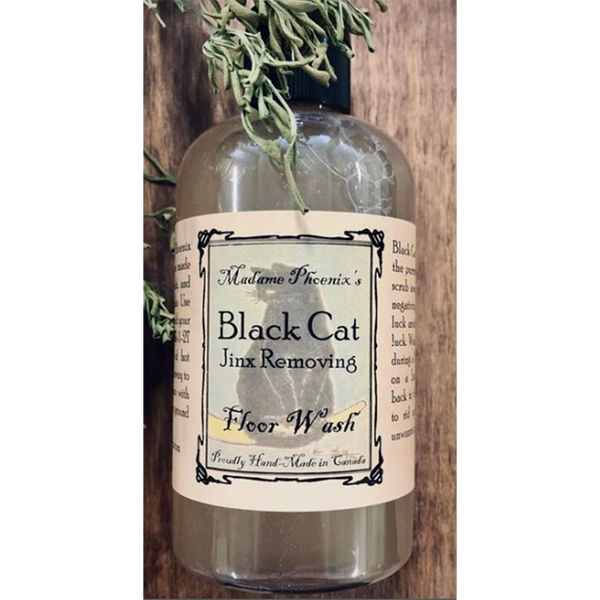 Floor Wash: Black Cat Jinx Removing