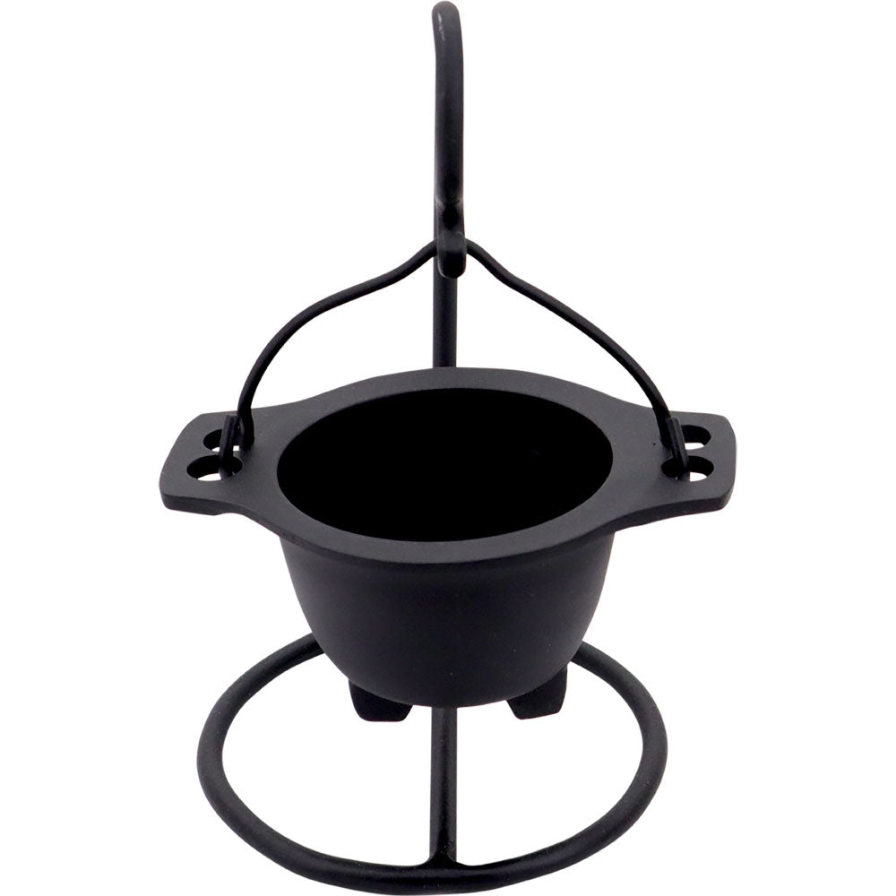 Cast Iron cauldron on stand