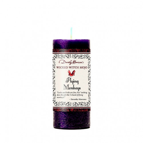 Candle Wicked Witch Mojo Flying Monkeys