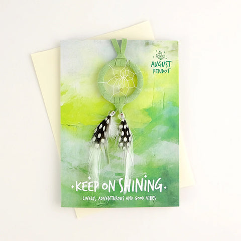 Birthstone August Greeting Card