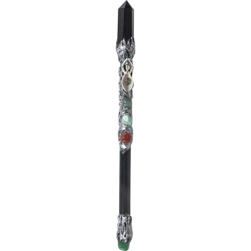 Magick Wand - Black Obsidian