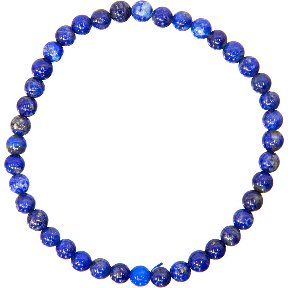 Bracelet 4mm Lapis Lazuli