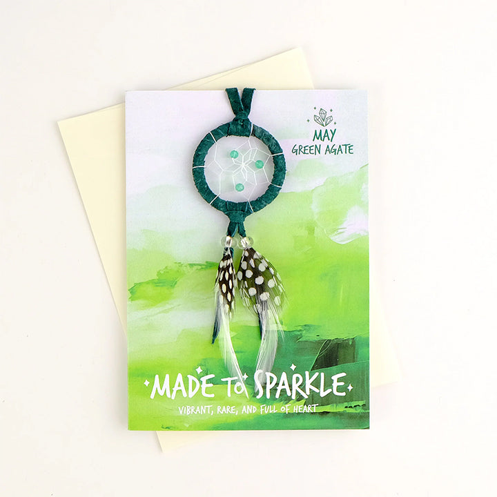 Birthstone May Greeting Card