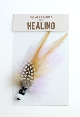 Answer Feather for Healing