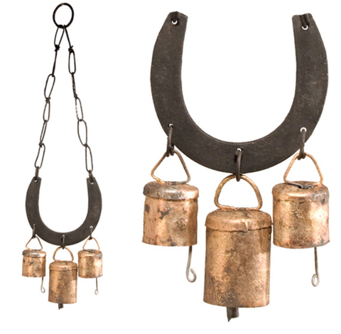 Bell with /Horseshoe 3 bells