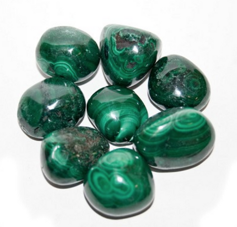 Malachite Tumbled