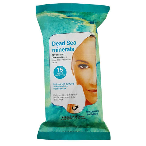 Cleansing Wipes Dead Sea Minerals 15 wipes