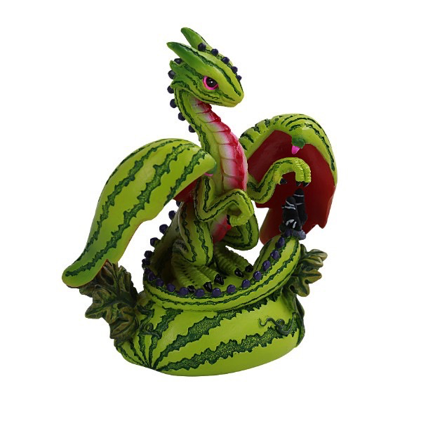 Watermelon Garden Dragon Statue