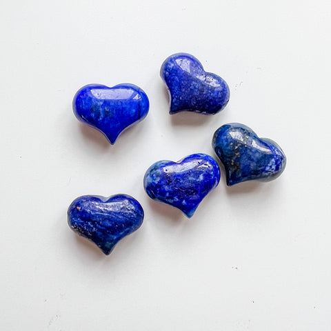 Cherub Heart - Lapis Lazuli (dyed)