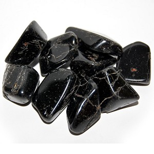 Black Tourmaline Tumbled (1 stone)