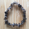 Bracelet chip smoky quartz