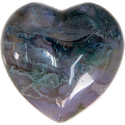 Puffy Heart Moss Agate