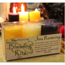 Candle Blessed Kits Herbal Jinx Remover
