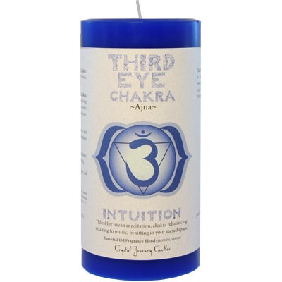 Pilier de bougie chakra - Troisième œil 3
