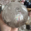 Smoky quartz ombré sphere