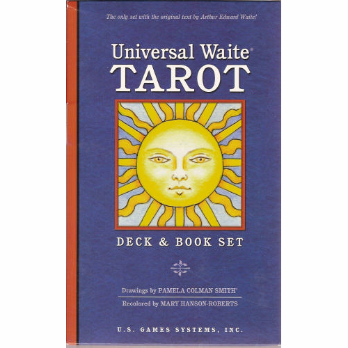 Universal Waite Set Tarot Deck and Book - Mary Hanson-Roberts