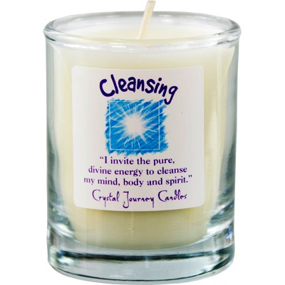 Glass Votive Cleansing