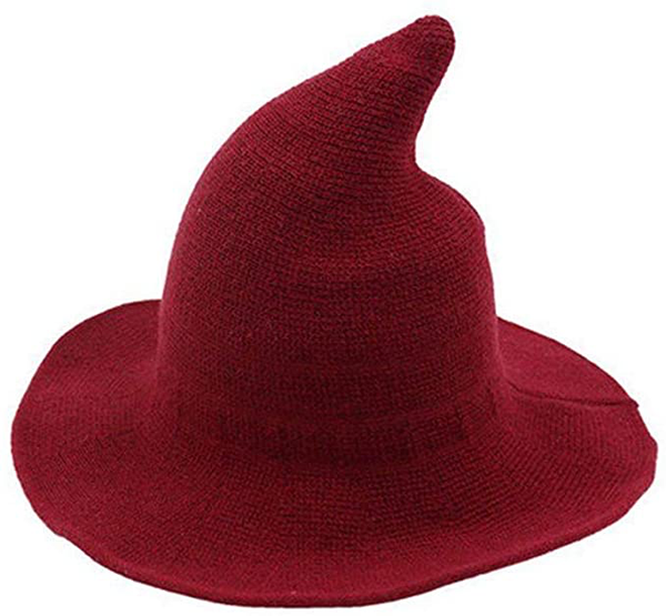 Witchy hat burgundy