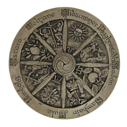 Wheel of the Year Plaque