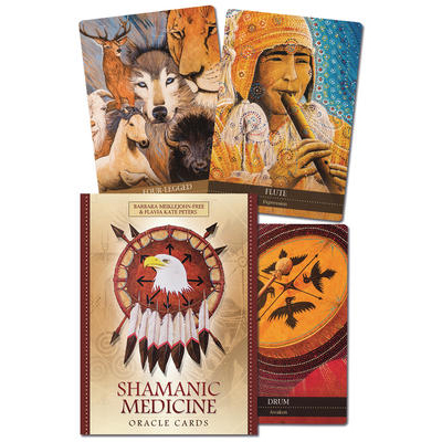 Shamanic Medicine Oracle Cards - Barbara Meiklejohn-Free