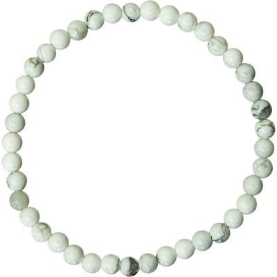 Bracelet 4mm howlite bead