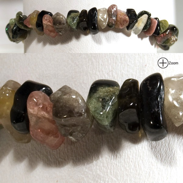 Bracelet Chip Mixed Tourmaline