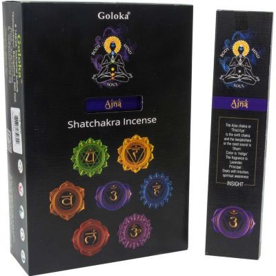 Goloka Chakra Incense - Third Eye 15gr