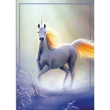 Greeting Card Touched by the Aurora