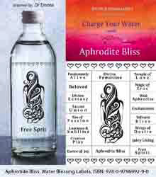 Water Blessing Labels - Aphrodite Bliss