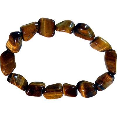 Bracelet Tiger Eye Tumbled