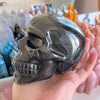 Black Obsidian Skull