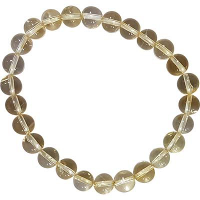 Bracelet 8mm citrine