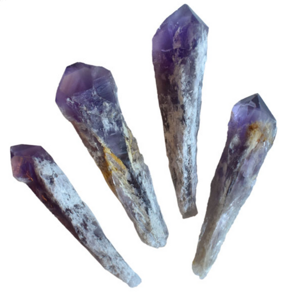 Cathedral amethyst torch small