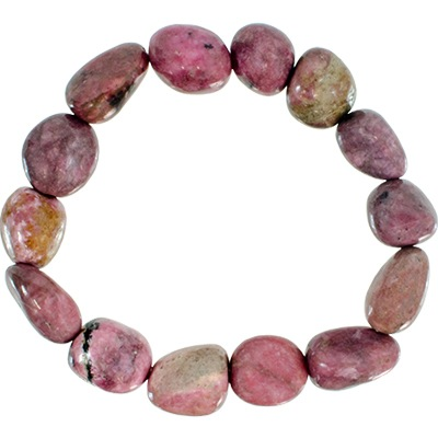 Bracelet Rhodonite Tumbled