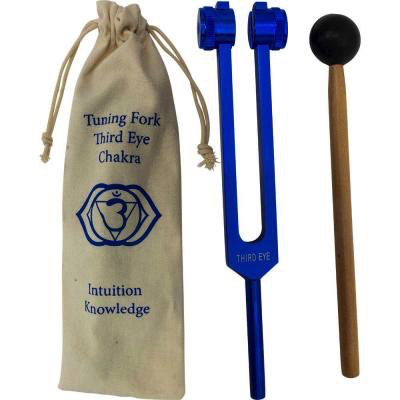 Tuning Fork - Dark Blue Tuned for the Third Eye Chakra